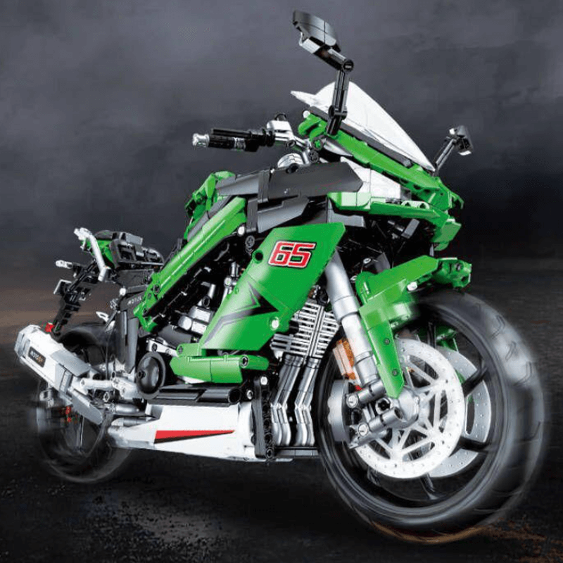Brick MOC Green Samurai Warrior | 2303pcs - Brick Car Merchant