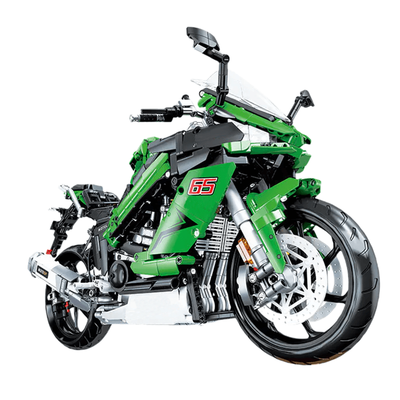 Brick MOC Green Samurai Warrior | 2303pcs - Brick Car Merchant