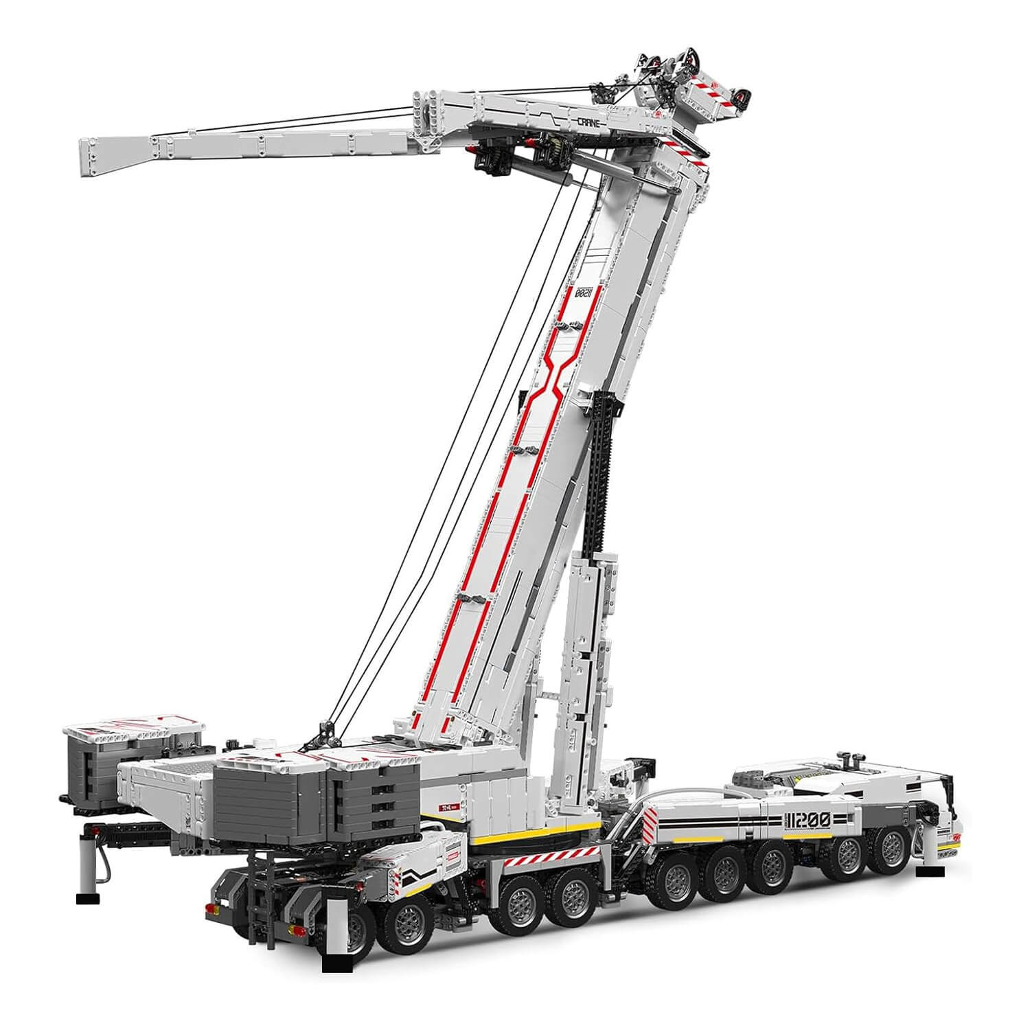 Brick MOC Heavy Duty RC Crane V2 | 8505pcs - Brick Car Merchant