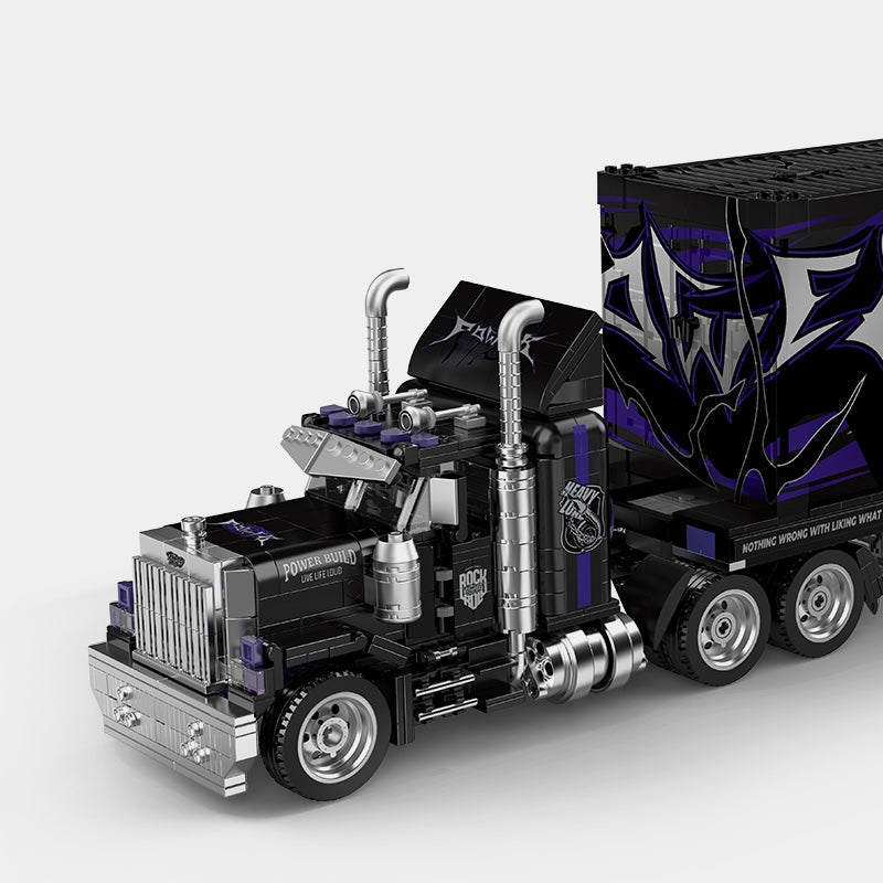 Brick MOC Heavy-Duty Truck - Brick Car Merchant