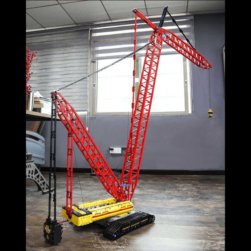 Brick MOC Heavy Lift Crawler Crane | 4318pcs - Brick Car Merchant