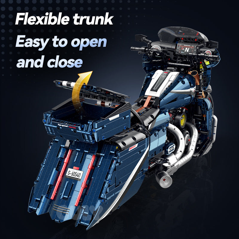 Harley-Davidson Road Glide Bagger 1:5 building set - image 4