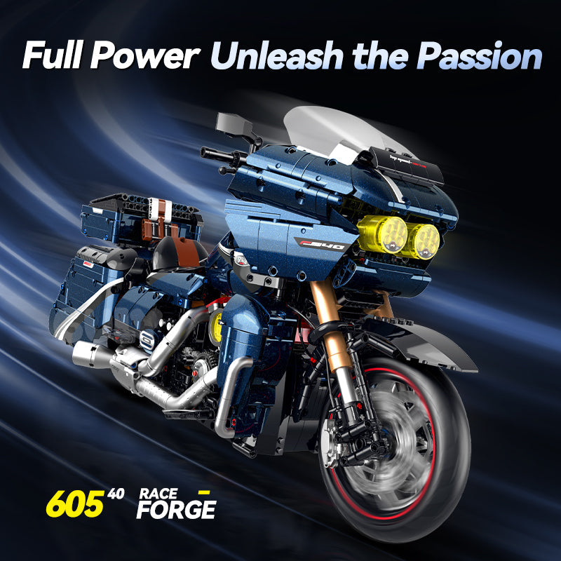 Harley-Davidson Road Glide Bagger 1:5 building set - image 2