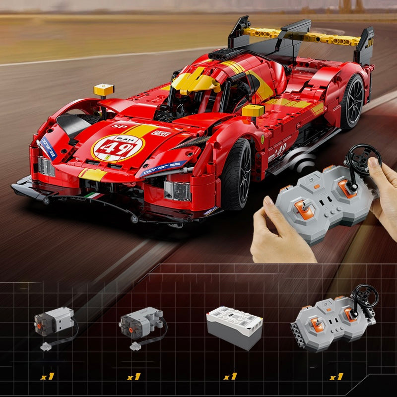 LEGO MOC Remote Controlled Endurance Hypercar Champion - Brick Car Merchant