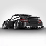 LEGO MOC Mercedes Benz C63 AMG Shadow Edition | Stanced, 2267 pcs - Brick Car Merchant