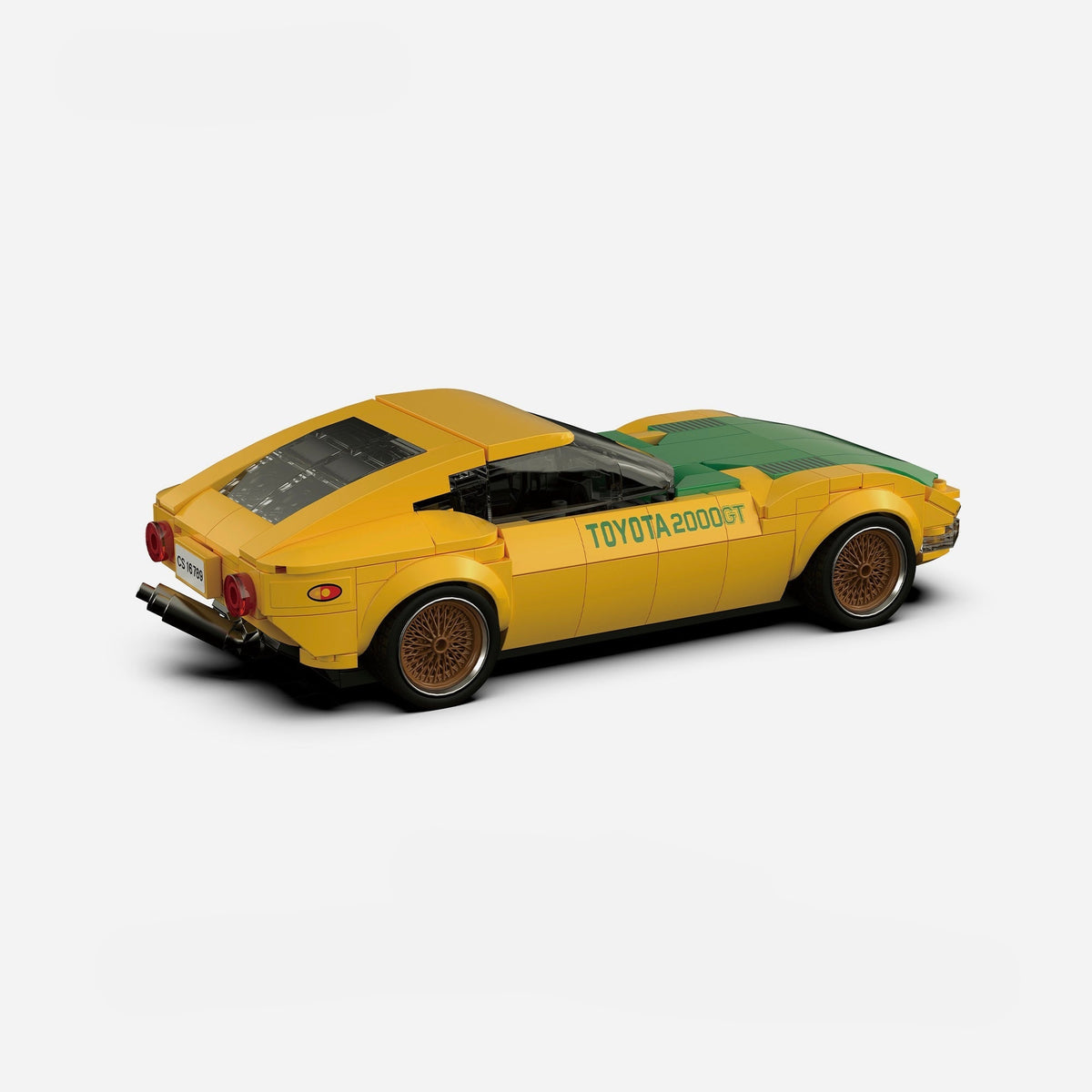 Brick MOC Toyota 2000GT - Brick Car Merchant