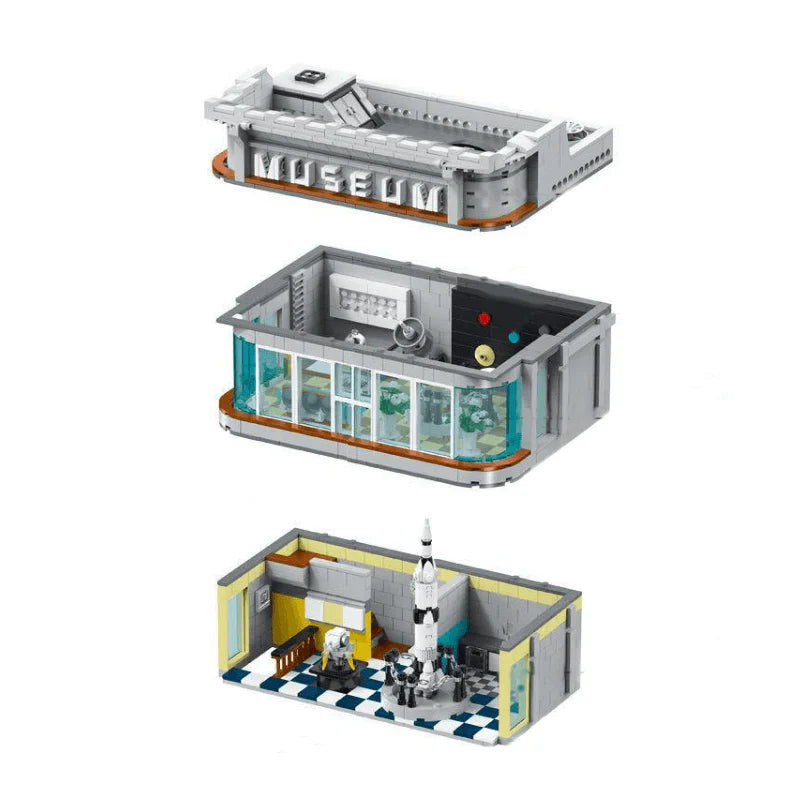Brick MOC Science Museum | 3793pcs - Brick Car Merchant