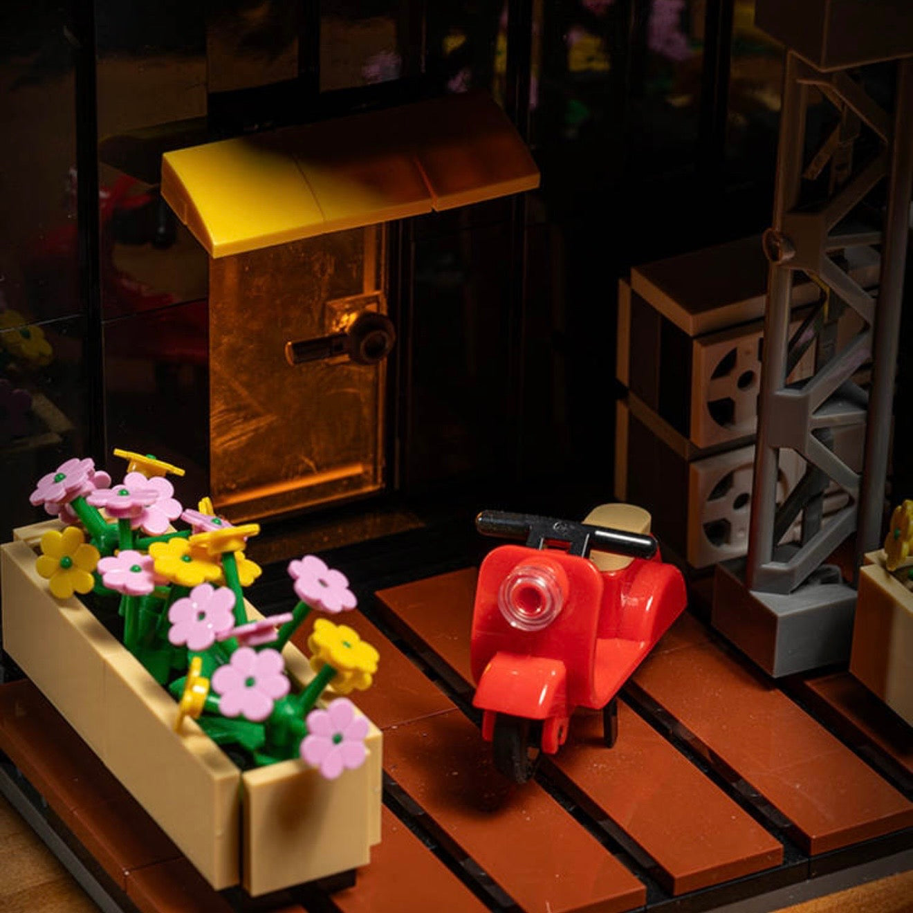 Brick MOC Coffee Car Club | 2498pcs - Brick Car Merchant