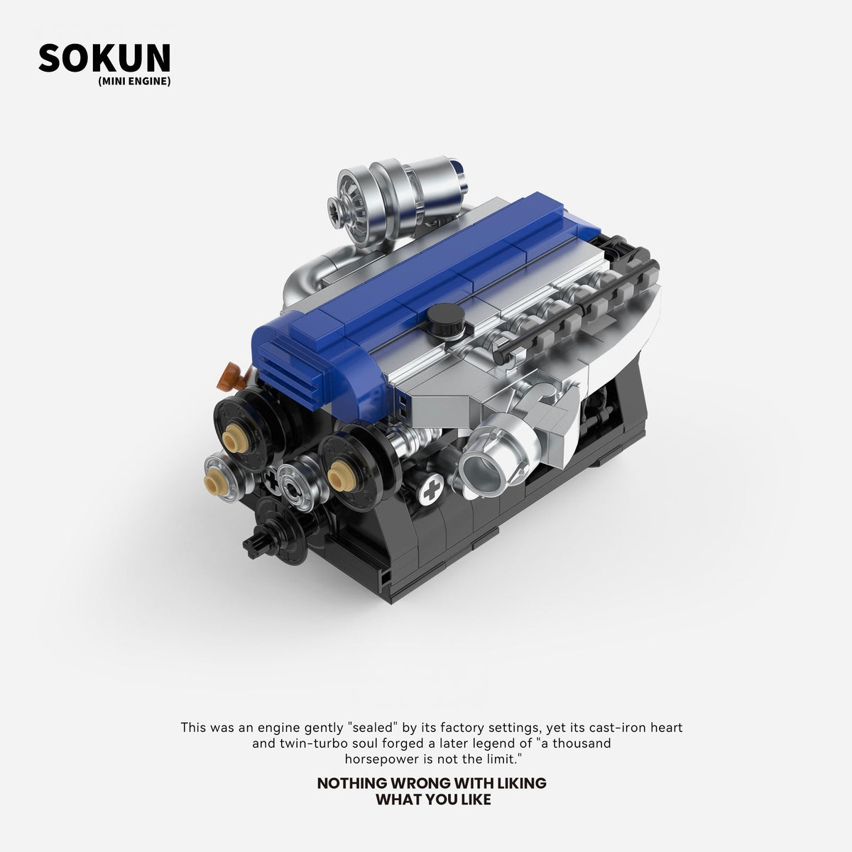 Brick MOC Toyota 2JZ-GTE Mini Engine - Brick Car Merchant