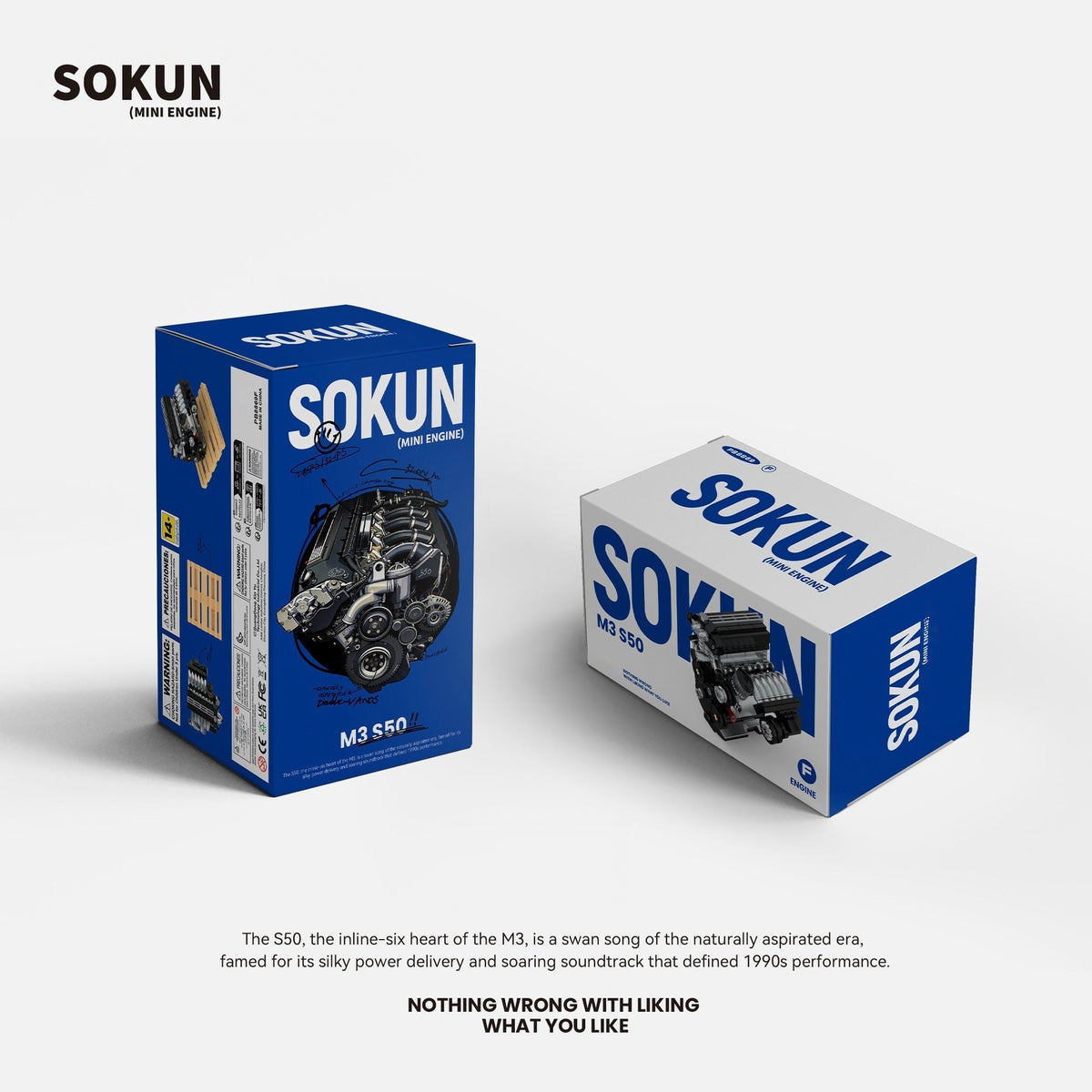 Brick MOC BMW M3 S50 Mini Engine - Brick Car Merchant