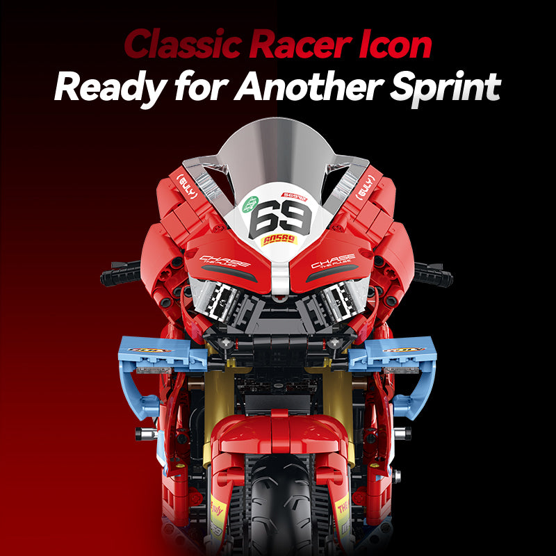 ZXMOTO 820RR Racing Motorcycle 1:5 building set - image 4