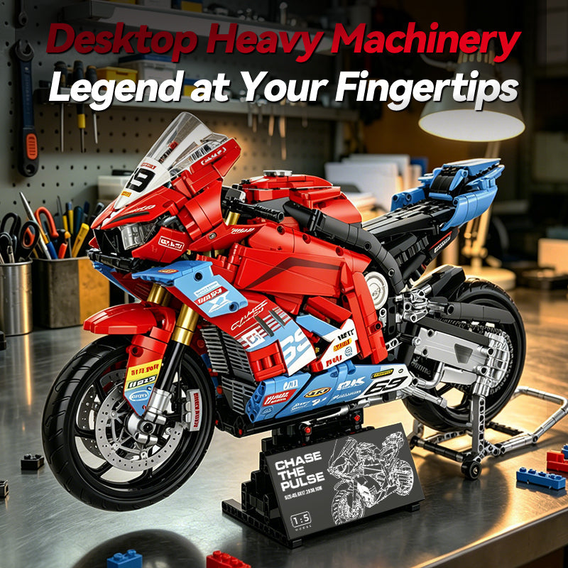 ZXMOTO 820RR Racing Motorcycle 1:5 building set - image 5