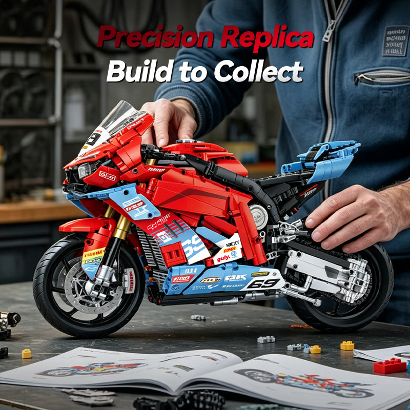 ZXMOTO 820RR Racing Motorcycle 1:5 building set - image 6