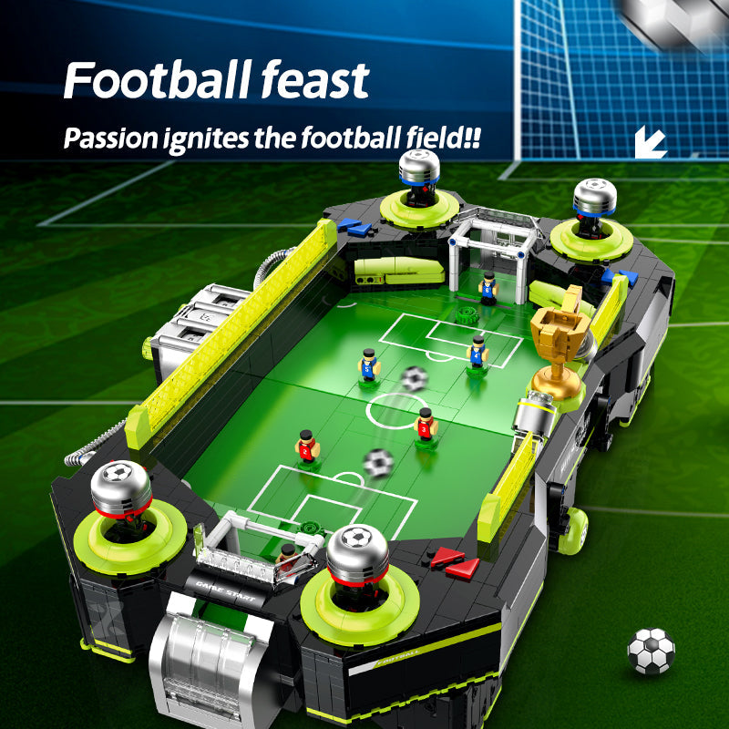 Brick MOC Football Striker Tabletop Arcade | 2247 pieces - Brick Car Merchant