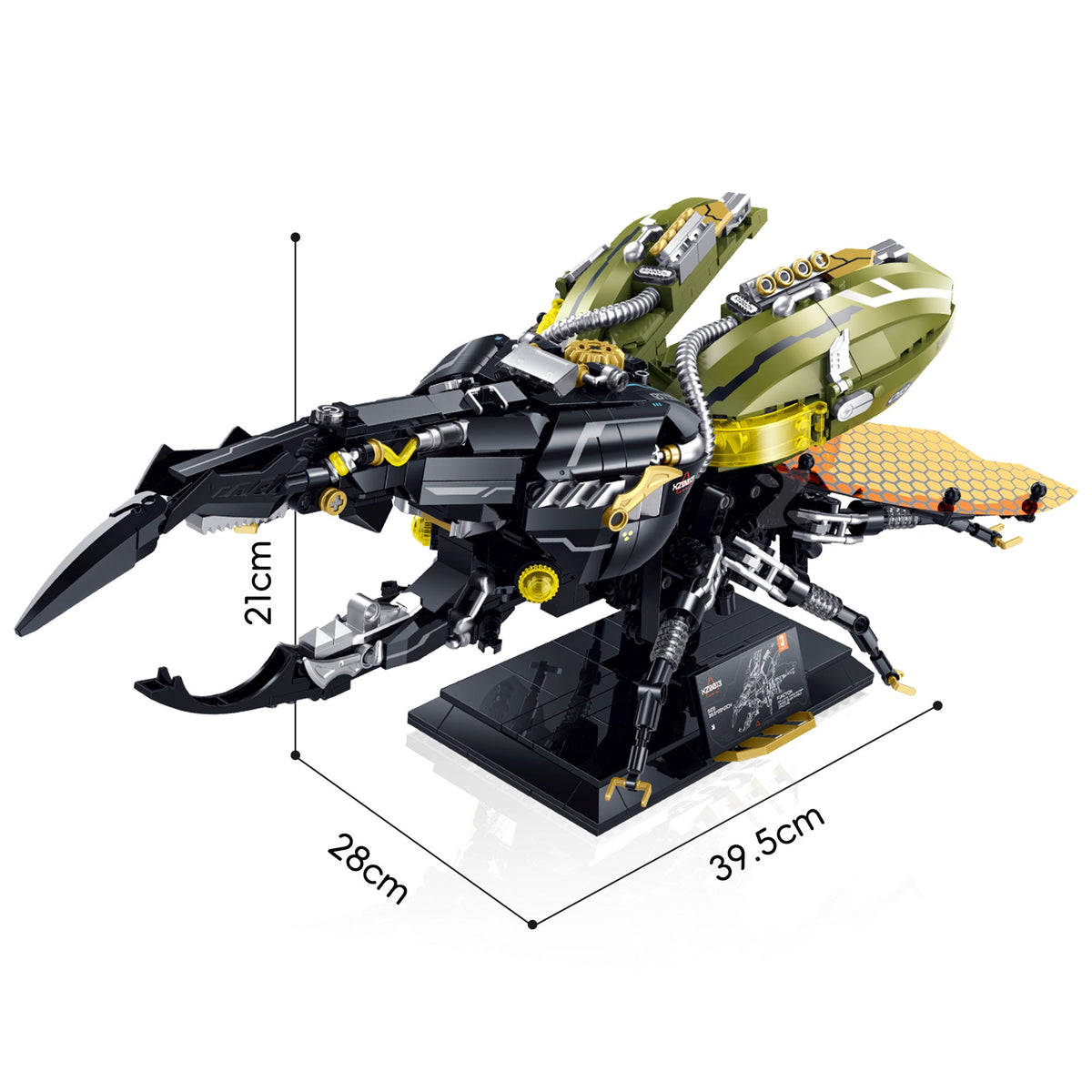 Brick MOC Hercules Beetle Mechanical Insect | 939pcs - Brick Car Merchant