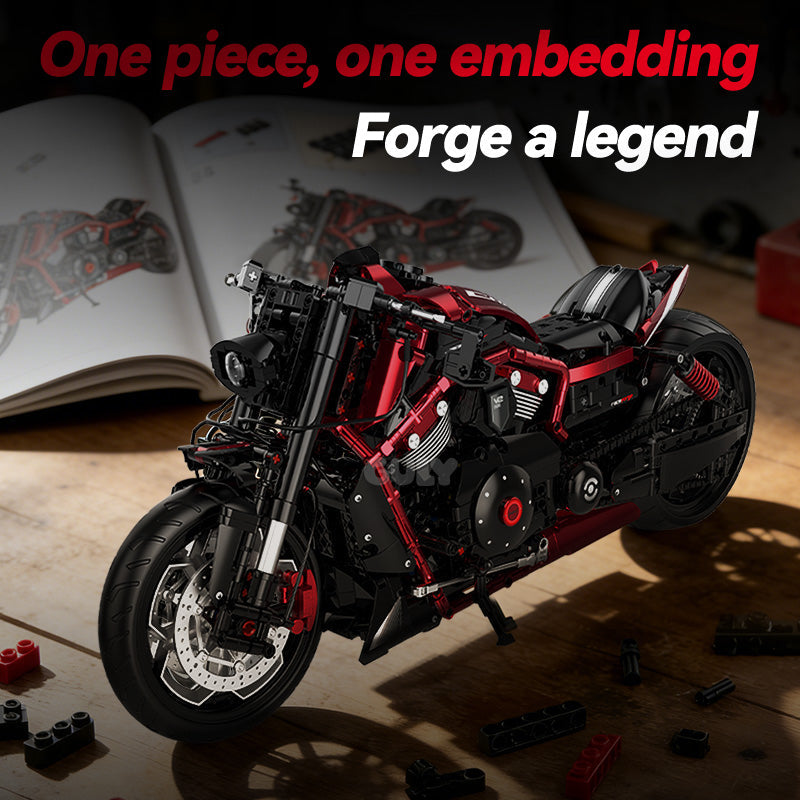 Harley-Davidson V-Rod Night Rod Custom 1:5 building set - image 7