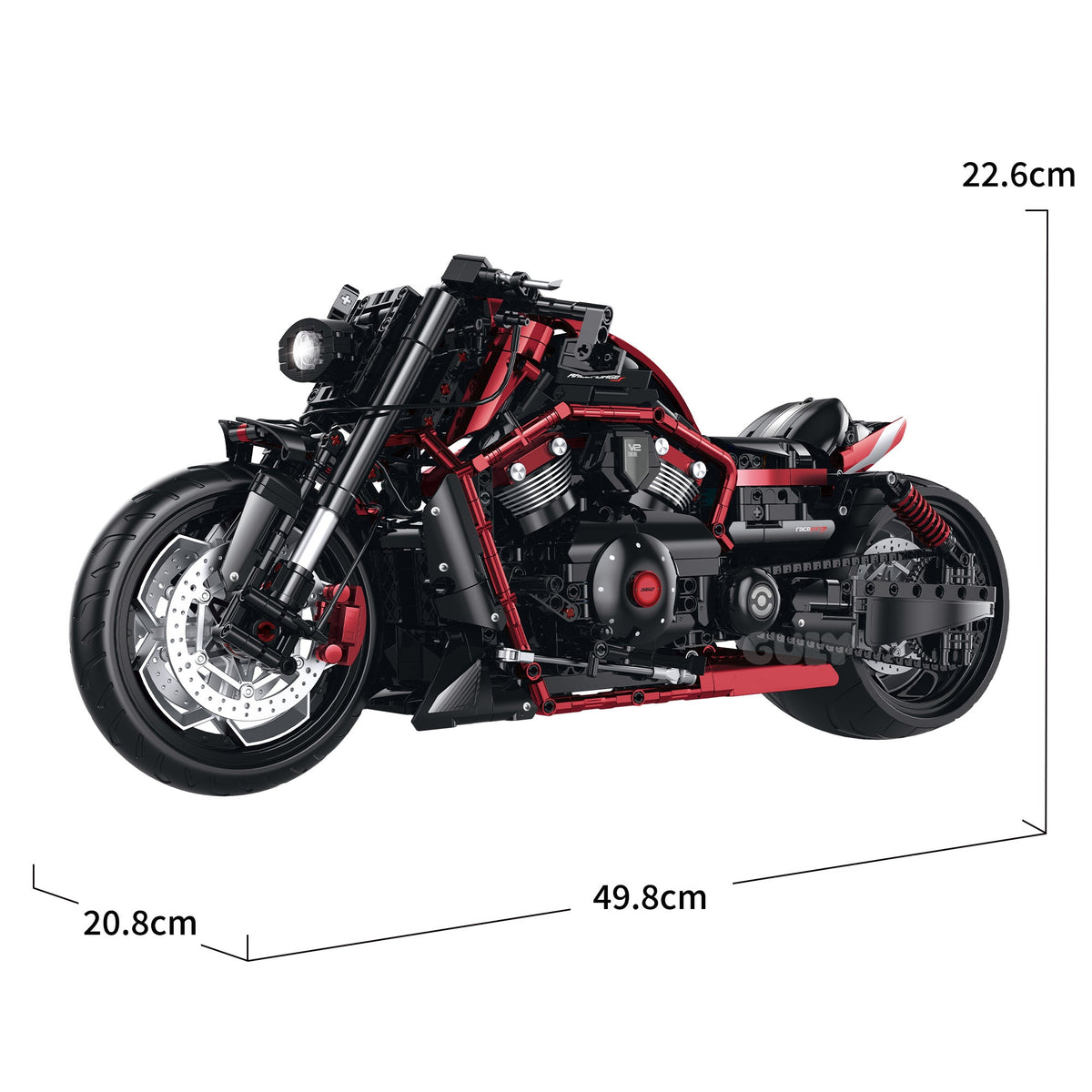 Harley-Davidson V-Rod Night Rod Custom 1:5 building set - image 9