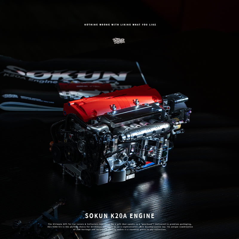 Brick MOC Honda K20A Engine - Brick Car Merchant