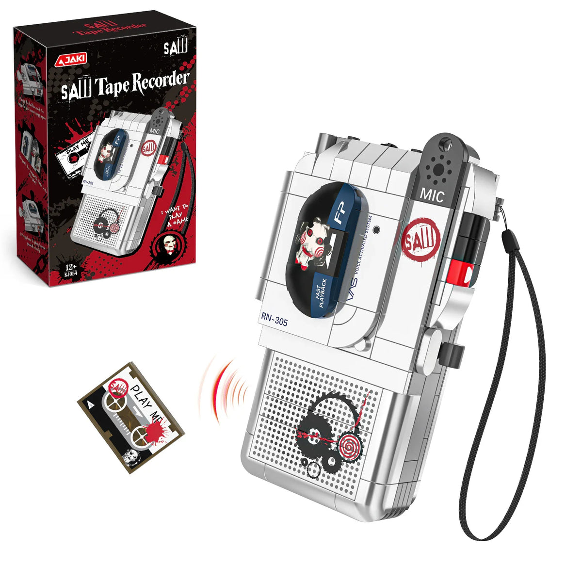LEGO MOC SAW Tape Recorder - Brick Car Merchant