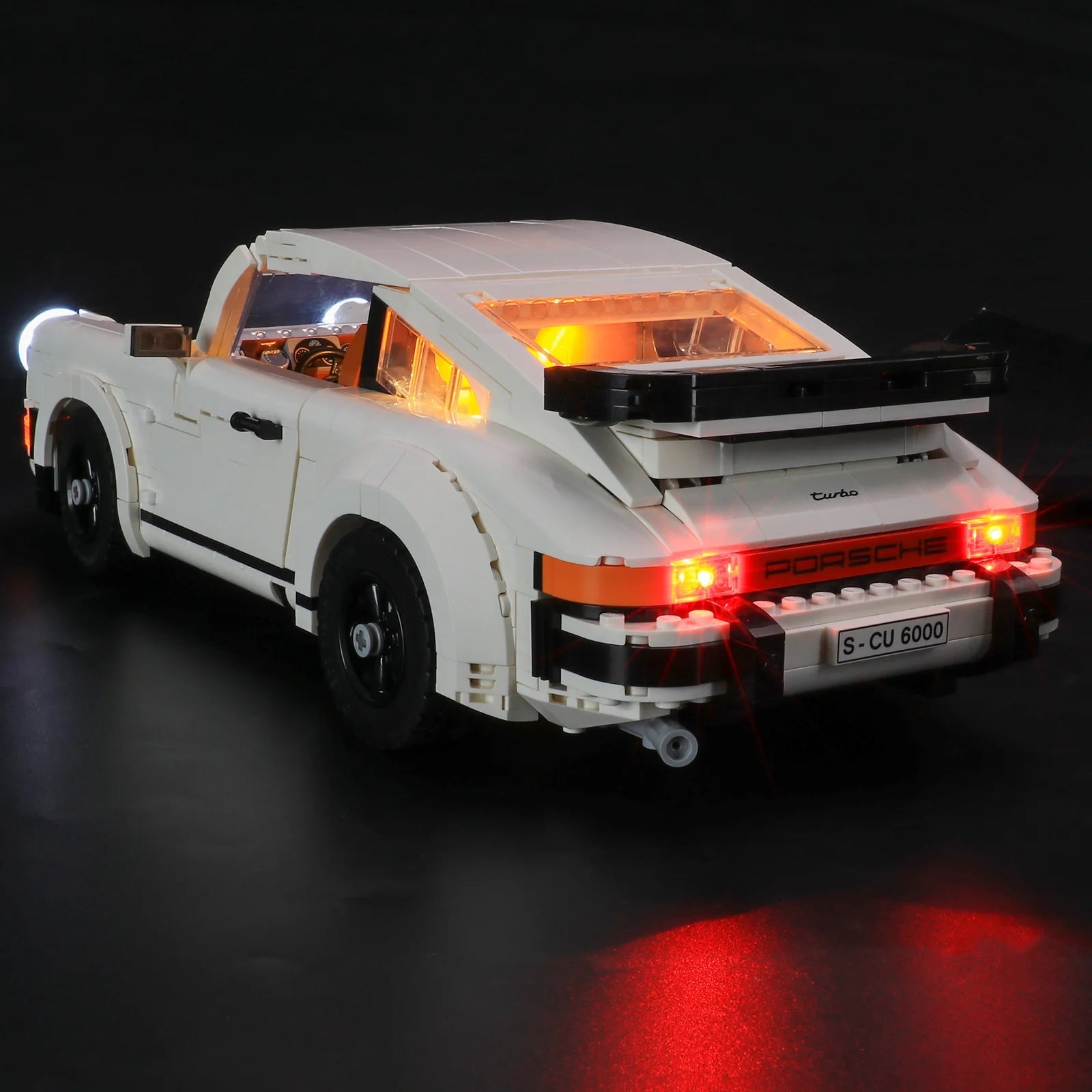 Brick MOC LED Light Kit For 10295 Porsche 911 - Brick Car Merchant