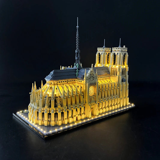 LEGO MOC LED Light Kit For 21061 LEGO Notre-Dame de Paris - Brick Car Merchant