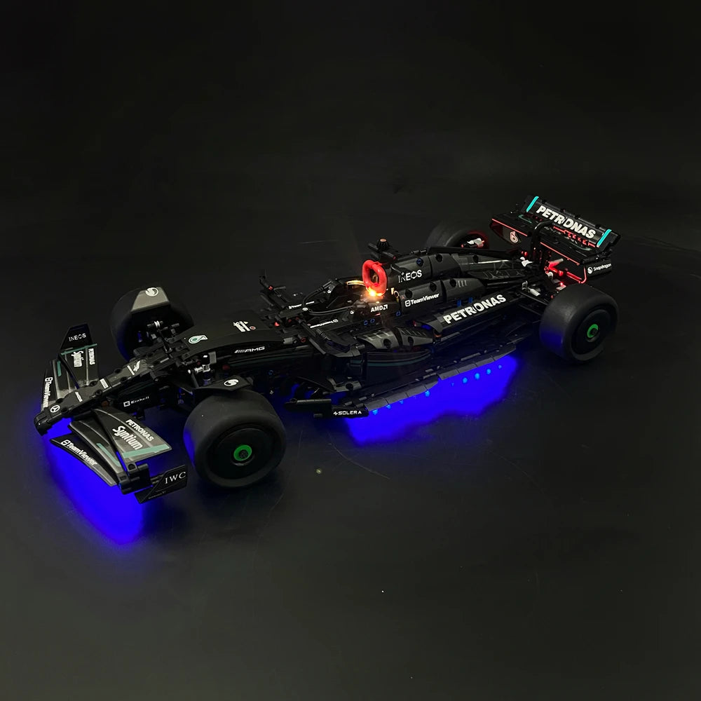 Brick MOC LED Light Kit For 42171 AMG F1 W14 E - Brick Car Merchant