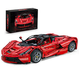 LEGO MOC LaFerrari C6 Sportcar Building Kit | Butterfly Doors, Paddle Shifter, Signature Features, 4739 pcs - Brick Car Merchant