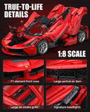 LEGO MOC LaFerrari C6 Sportcar Building Kit | Butterfly Doors, Paddle Shifter, Signature Features, 4739 pcs - Brick Car Merchant