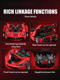 LEGO MOC LaFerrari C6 Sportcar Building Kit | Butterfly Doors, Paddle Shifter, Signature Features, 4739 pcs - Brick Car Merchant