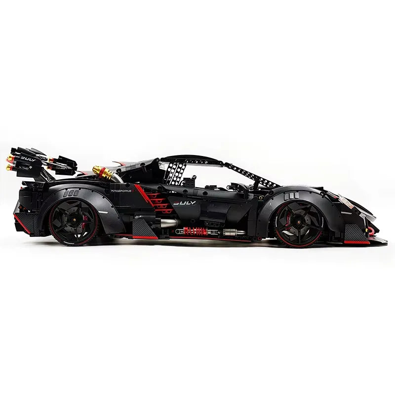 Brick MOC Lambo One-Offs Turbocharged | 3089pcs - Brick Car Merchant