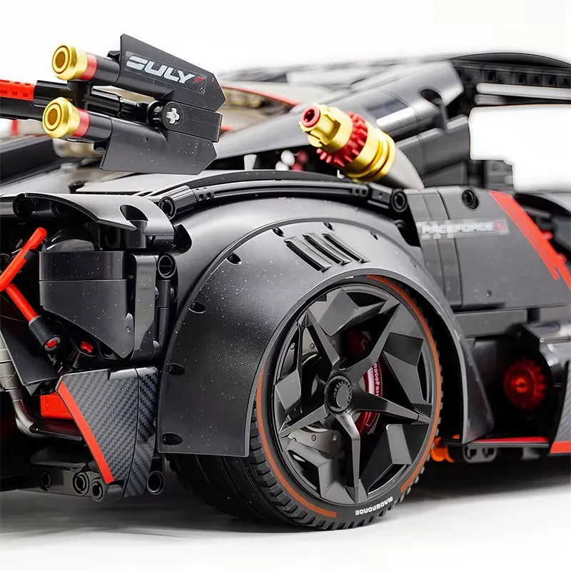 Brick MOC Lambo One-Offs Turbocharged | 3089pcs - Brick Car Merchant