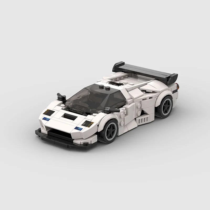 Brick MOC Lamborghini Diablo GT - Brick Car Merchant