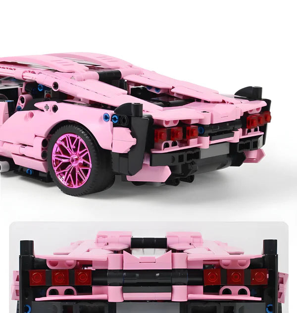 Brick MOC Lamborghini Sian | 1314 pcs - Brick Car Merchant