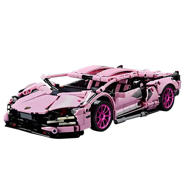 Brick MOC Lamborghini Sian | 1314 pcs - Brick Car Merchant