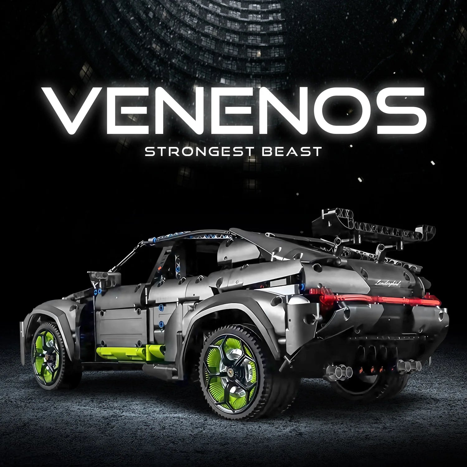 Brick MOC Lamborghini Urus SUV | Remote Control, 3251 pcs - Brick Car Merchant