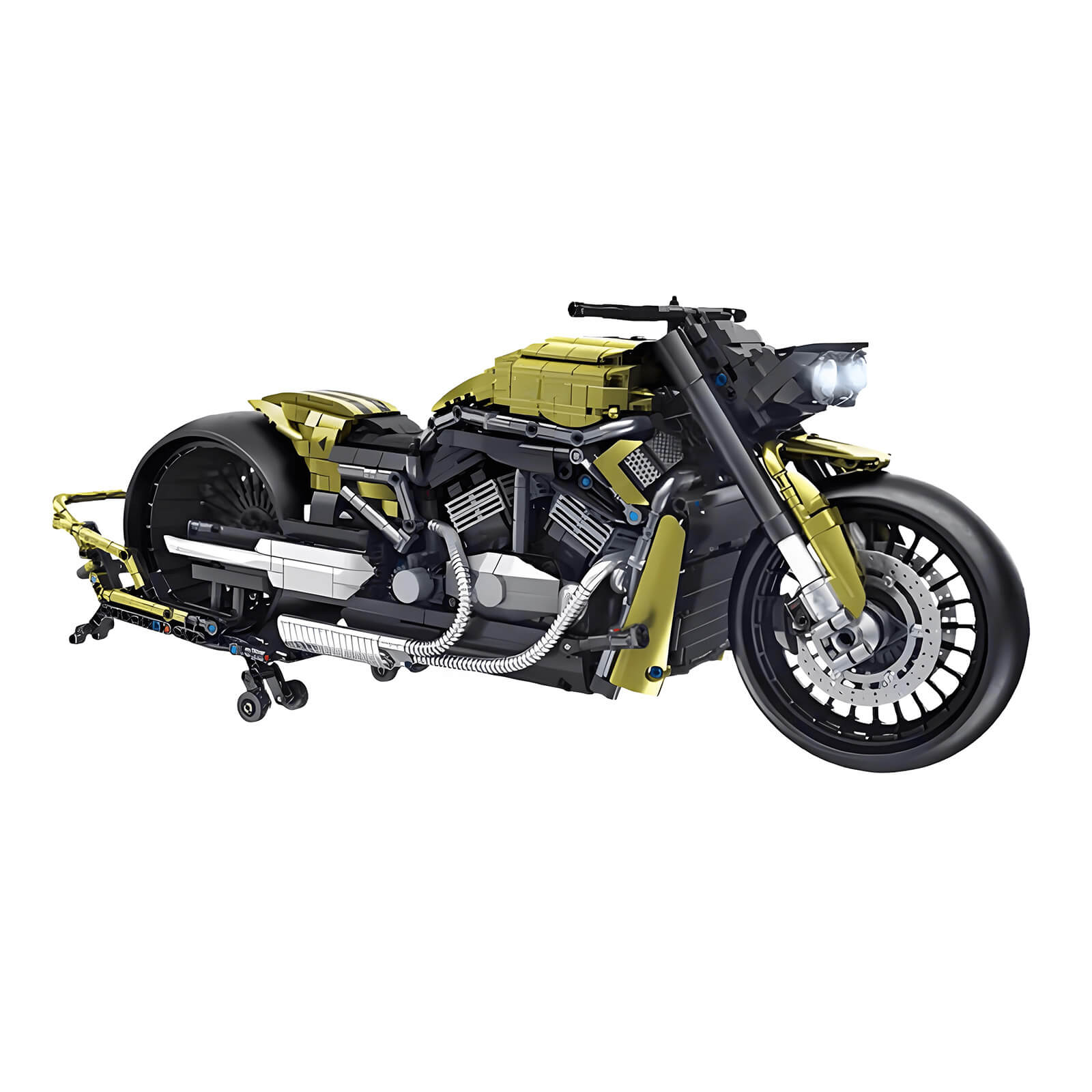 Brick MOC Legendary American Chopper Bike | 2426pcs - Brick Car Merchant