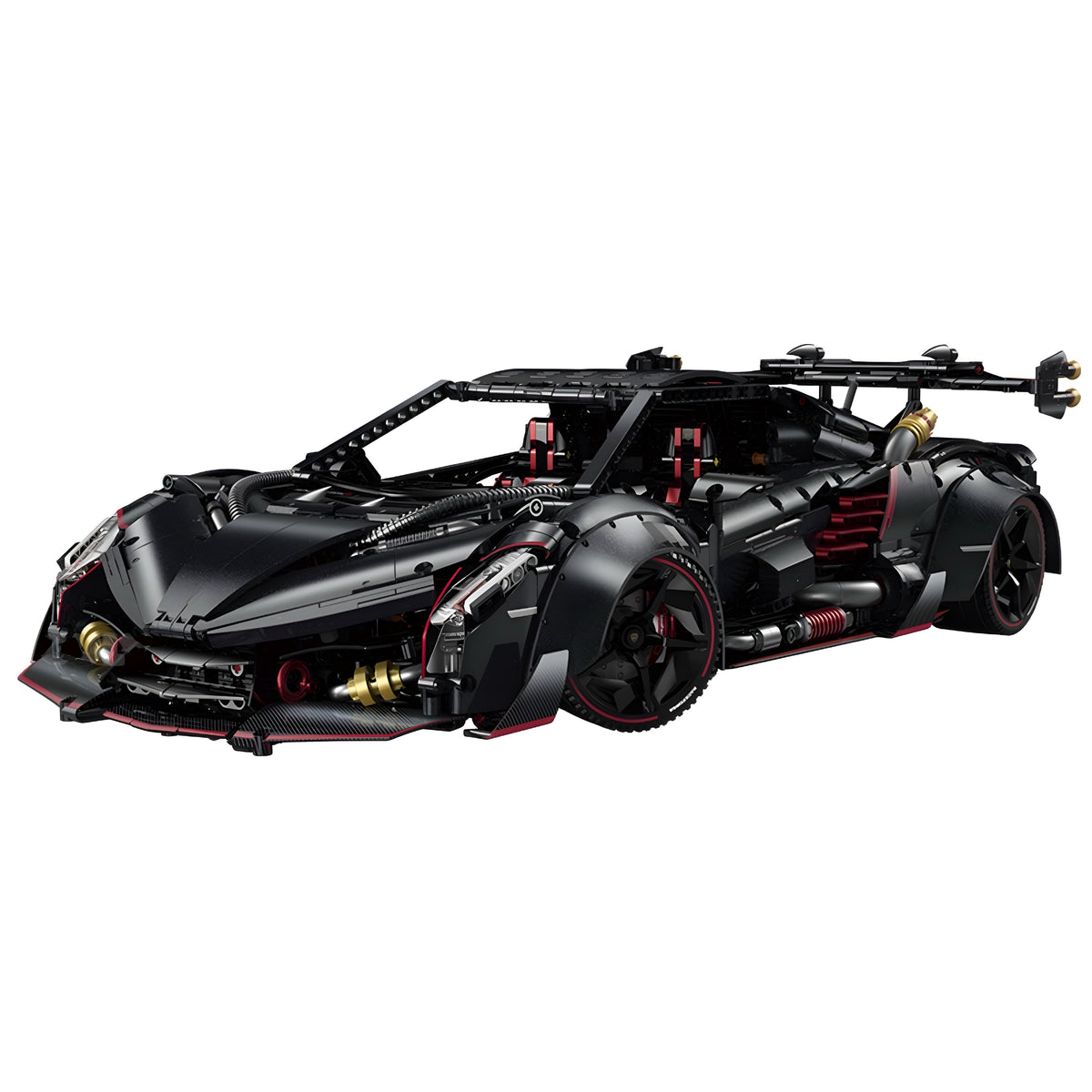 Brick MOC Lamborghini "Venomcraft" Veneno | 3809 pieces - Brick Car Merchant
