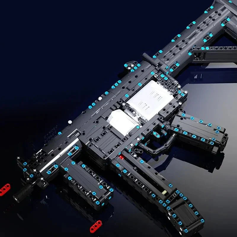 Brick MOC MP5 Submachine | 958pcs - Brick Car Merchant