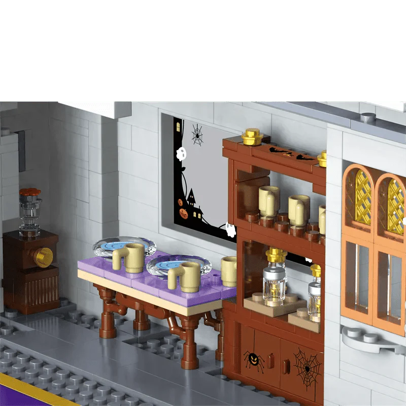 Brick MOC Magic Draculas Castle | 8514pcs - Brick Car Merchant