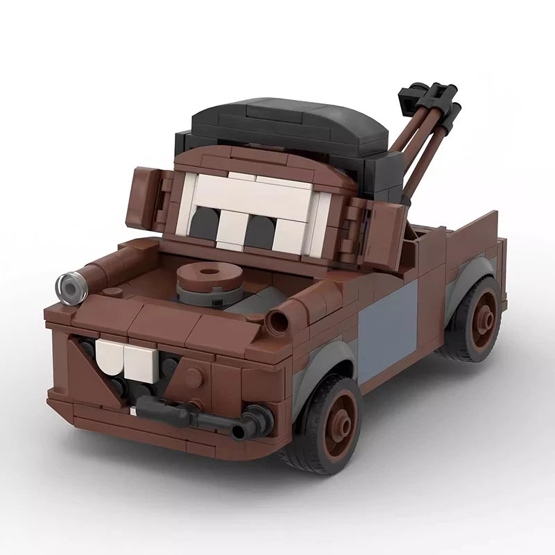 Brick MOC Mater Model - Brick Car Merchant