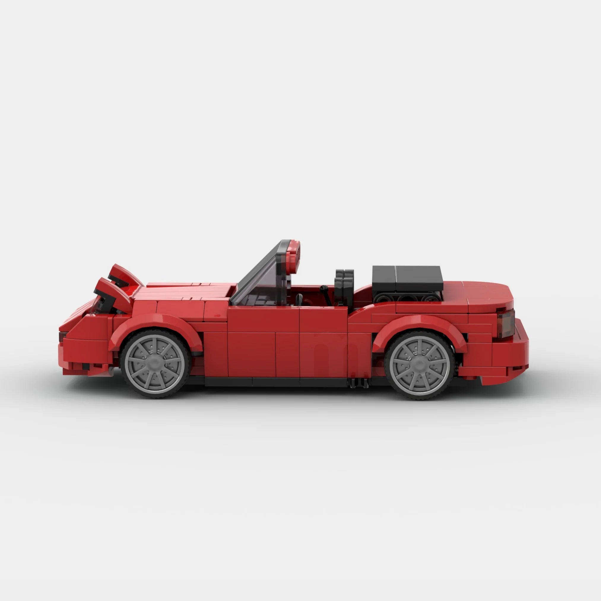 Brick MOC Mazda Miata | Red Edition - Brick Car Merchant