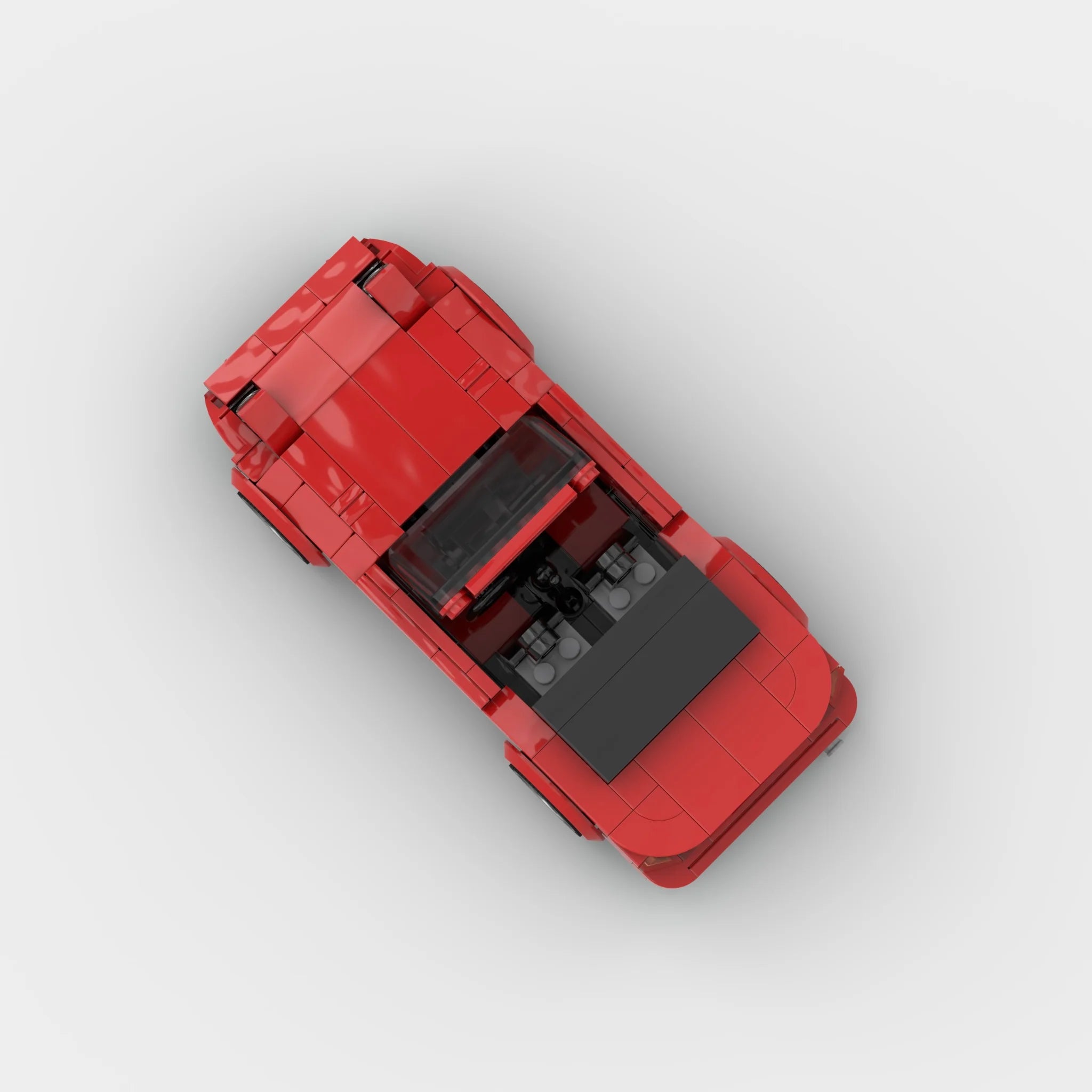 Brick MOC Mazda Miata | Red Edition - Brick Car Merchant