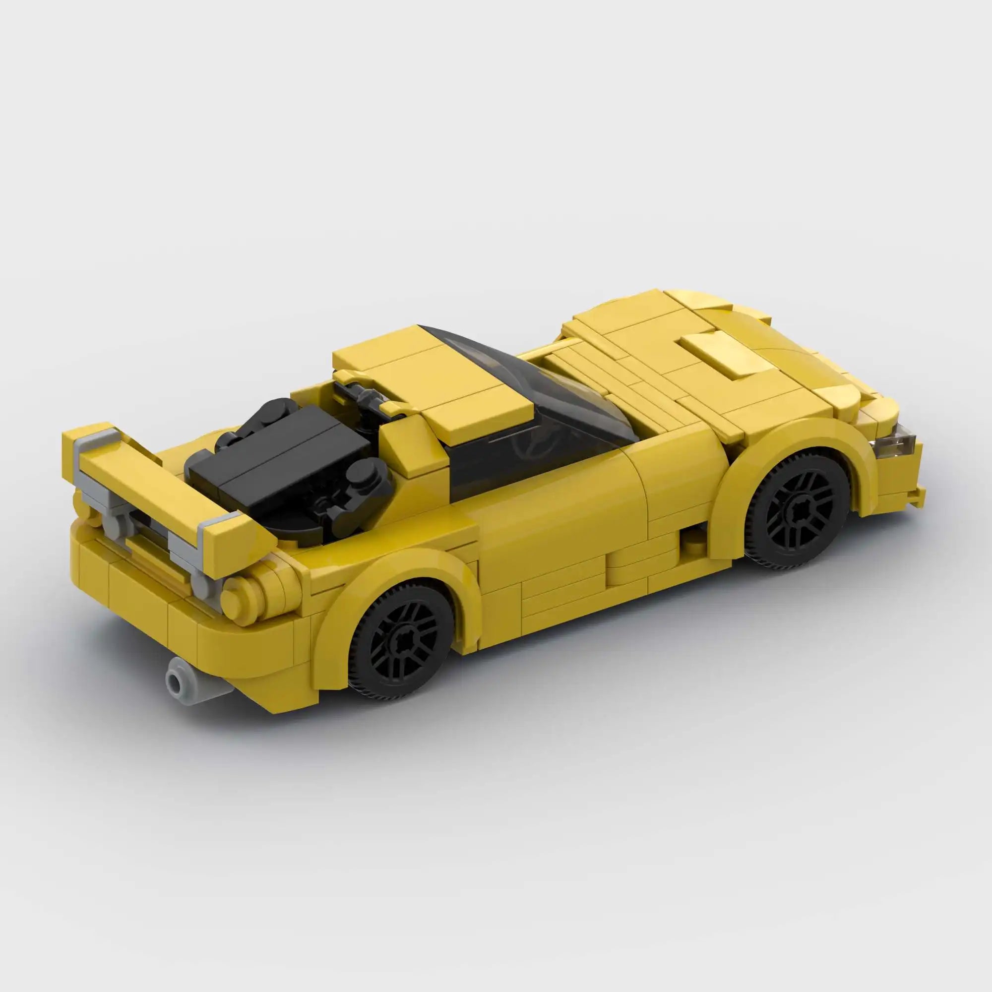 Brick MOC Mazda RX-7 - Brick Car Merchant