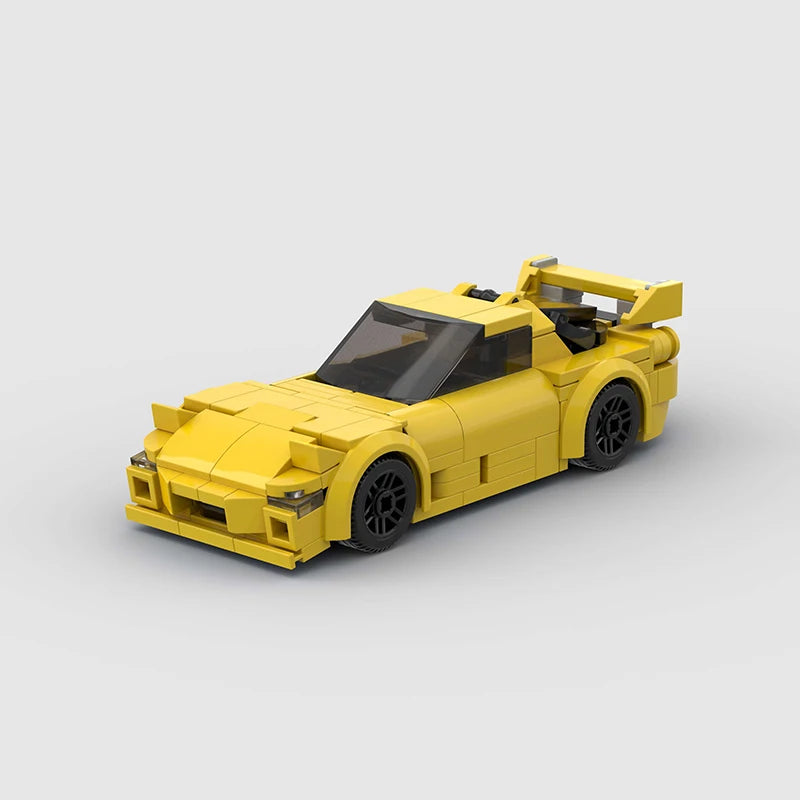 Brick MOC Mazda RX-7 - Brick Car Merchant