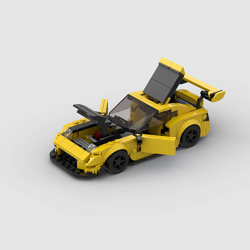 Brick MOC Mazda RX-7 FD "Keisuke" Initial D - Brick Car Merchant