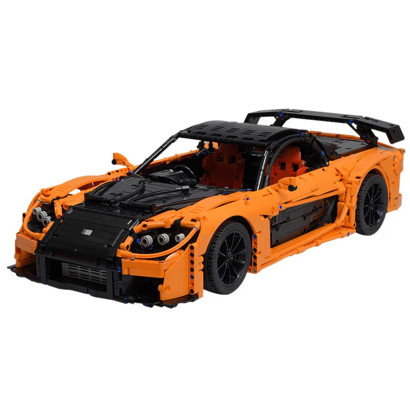 Brick MOC Mazda RX-7 (Tokyo Drift) | 3073 pcs - Brick Car Merchant