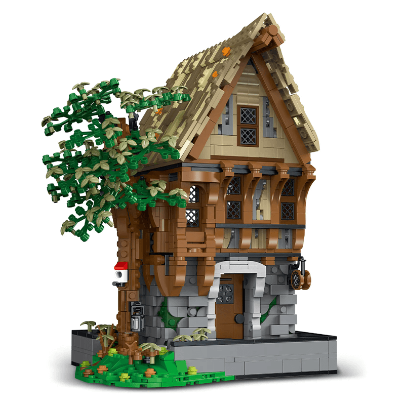 Brick MOC Medieval Blacksmith | 1990pcs - Brick Car Merchant