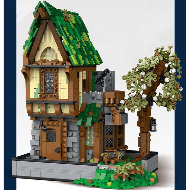 Brick MOC Medieval Tavern | 1871pcs - Brick Car Merchant