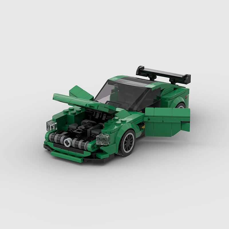 Brick MOC Mercedes-Benz AMG GT R - Brick Car Merchant