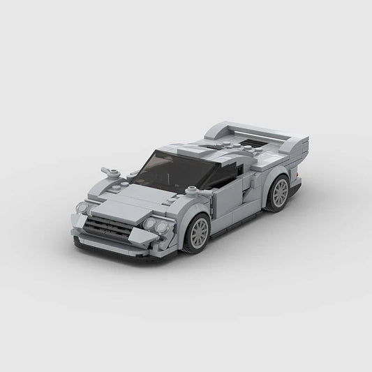 LEGO MOC Mercedes Benz CLK GTR V2 - Brick Car Merchant